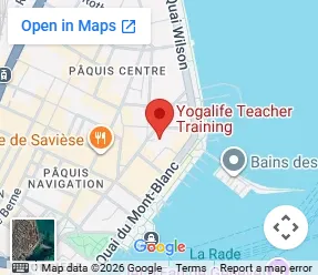 Yogalife Geneva Map